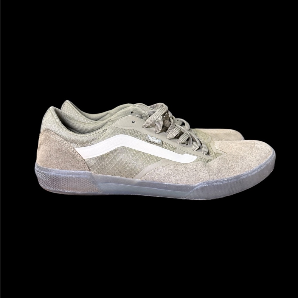Vans Ave Pro Skate Shoes Green Translucent Waffle